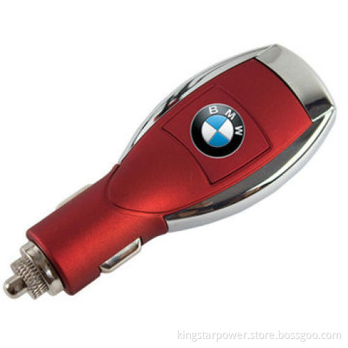 Mobile phone charger with car logo, 5V 1A, luxury & fashionable design